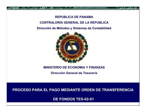 Pago a Proveedores - Ministerio de EconomÃƒÂ­a y Finanzas