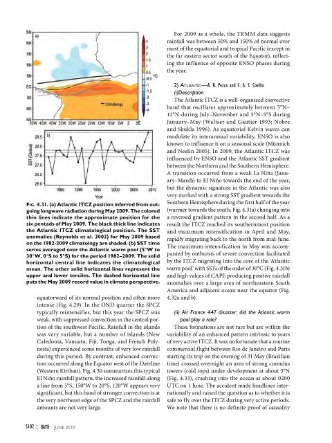 STATE OF THE CLIMATE IN 2009