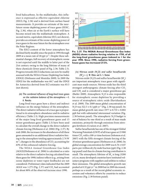 STATE OF THE CLIMATE IN 2009