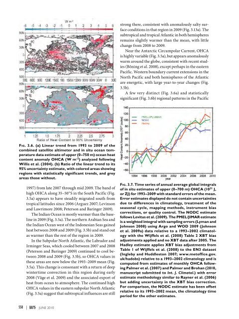 STATE OF THE CLIMATE IN 2009