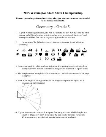 Geometry - Grade 5 a b h l m o p q u C F J N R S Zd e i m n s t v w x ...