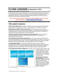 FLYING LESSONS 100909.pdf - FAASafety.gov