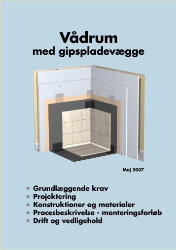 VÃ¥drum med gipspladevÃ¦gge - Gyproc