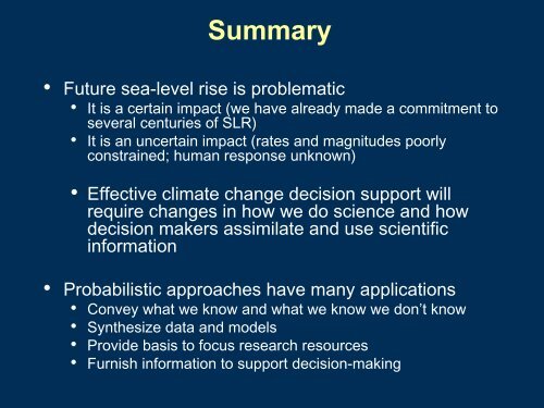 Rob Thieler from U.S. Geological Survey Presentation - Connecticut ...