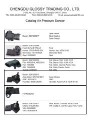 Air Pressure Sensor - ChengDu Glossy Trading Co., Ltd.