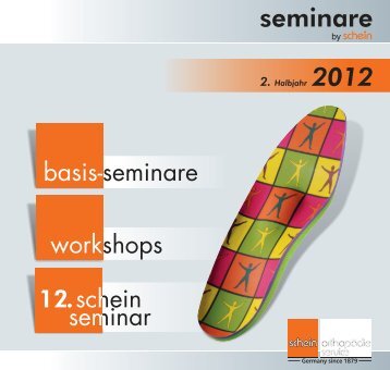Seminarbroschüre 2. Halbjahr 2012 - Schein