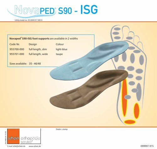 NovaPED S90 - ISG - Schein