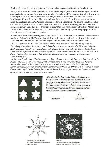 Fraktal Hologramm - Formenzeichnen - von Klaus Podirsky