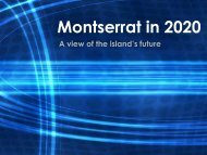 Montserrat in 2020 - Government of Montserrat