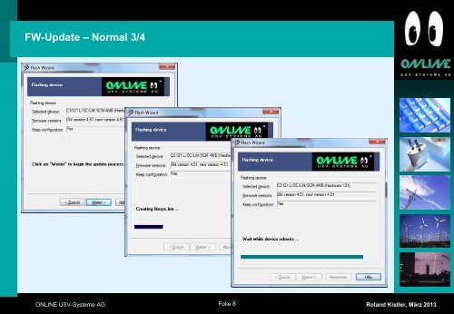 Technik Workshop 3 - Tools SNMP-Adapter - Online USV Systeme