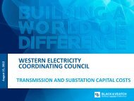 120815_BV_TransCapCost - Western Electricity Coordinating Council