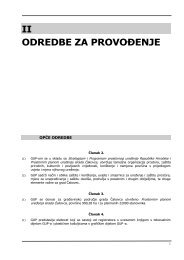 ODREDBE ZA PROVOÄENJE, 2005 god - Grad Äakovec