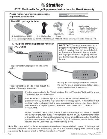 AC Outlet - Stratitec