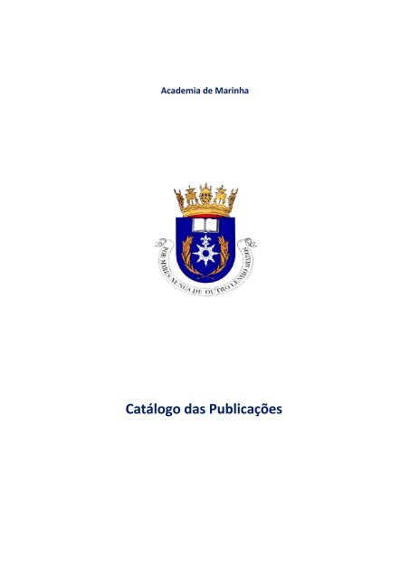 CatÃ¡logo - Academia - Marinha de Guerra Portuguesa