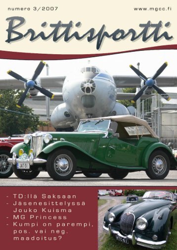 Brittisportti - MG Car Club Finland Ry