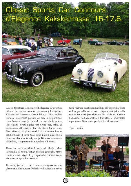 Brittisportti - MG Car Club Finland Ry