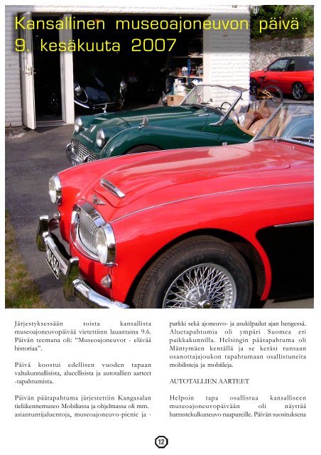 Brittisportti - MG Car Club Finland Ry