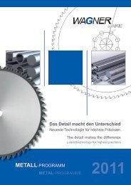 METALL-PROGRAMM Das Detail macht den Unterschied