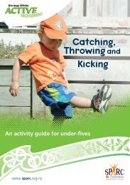 Active Movement Catching, Throwing and Kicking - Sport Taranaki