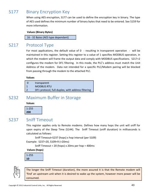 Messenger Series - Industrial Control Links