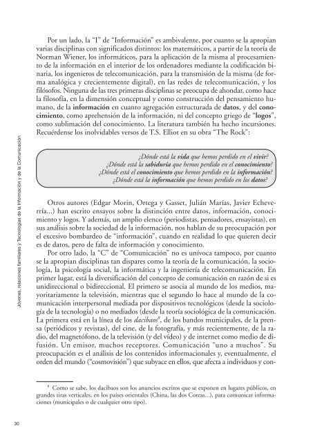 JÃ³venes, relaciones familiares y tecnologÃ­as de la ... - Xuventude.net