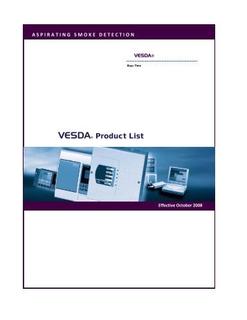 Vesda Europe Price List (May 08).xlsx - SIFEE Action