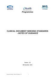 eH4001 â Clinical Document Indexing â Guidance Notes - eHealth