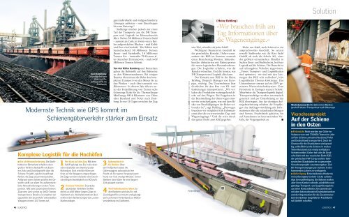 Stahlgeschäft neu aufgerollt - Deutsche Bahn  AG