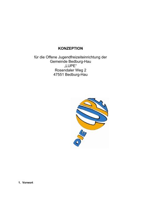 KONZEPTION - Gemeinde Bedburg-Hau