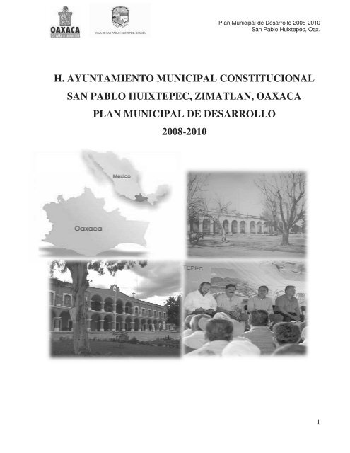 h. ayuntamiento municipal constitucional san pablo huixtepec ...