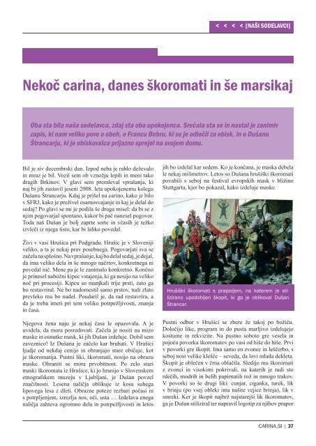 Å tevilka 14, februar 2009 - Carinska uprava Republike Slovenije