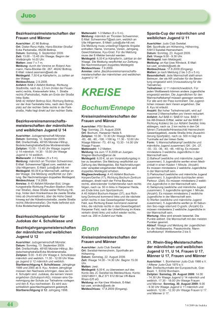 budoka 07-08 2009 - Dachverband für Budotechniken Nordrhein ...