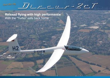 Relaxed flying with high performance - Schempp-Hirth