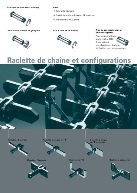 Chaîne à Maillons  Forgés Détachables pour Transporteurs et ...