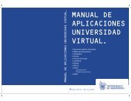 manual de aplicaciones universidad virtual. - TecnolÃ³gico de ...