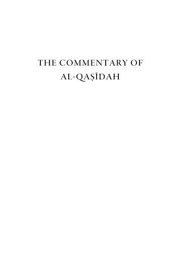Commentary-of-Al-Qasida
