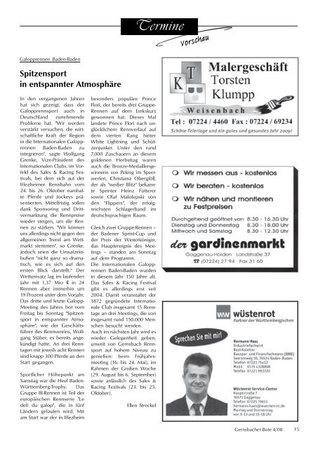 Geschichte erleben Nummer 4 Mittwoch, 10. Dezember 2008 ...