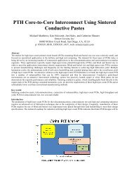 Ormet Process Ormet 802 Process Guidelines - Ormet Circuits, Inc.