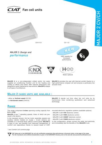 Fan coil units - Euroconfort