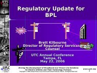 Download Presentation - Utilities Telecom Council