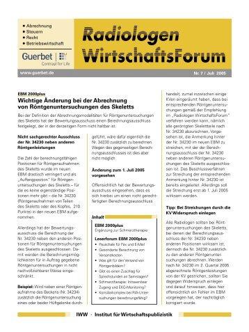 WirtschaftsForum Radiologen - Guerbet