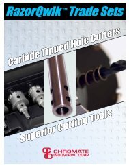 Solid Carbide Drills 5//64-1//4/" SET new DoALL The HARD EDGE Tap Removal System