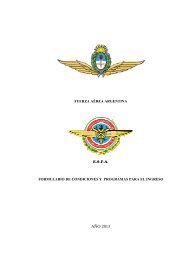 AÑO 2013 - Escuela de Suboficiales de la Fuerza Aérea