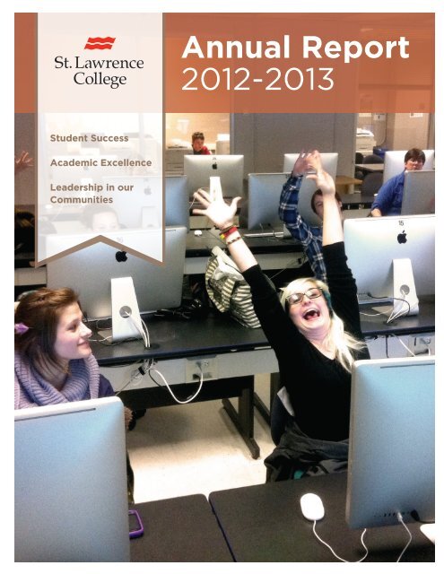Annual Report 2012-2013 - St. Lawrence College