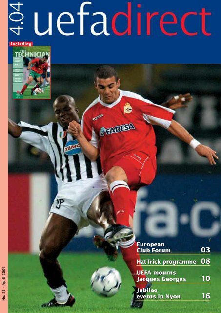 European Club Forum Hattrick Programme 08 Uefa Mourns
