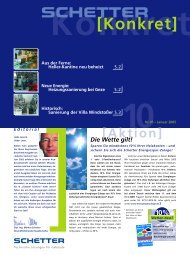 Nr. 10 - Januar 2005 [PDF] - Schetter GmbH