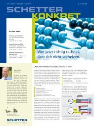 Nr. 22 - April 2009 [PDF] - Schetter GmbH