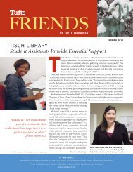 Spring 2011 - Tufts University Library Catalog