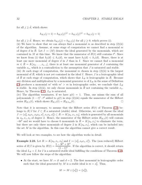 University of Paderborn Department of Mathematics Diploma Thesis ...