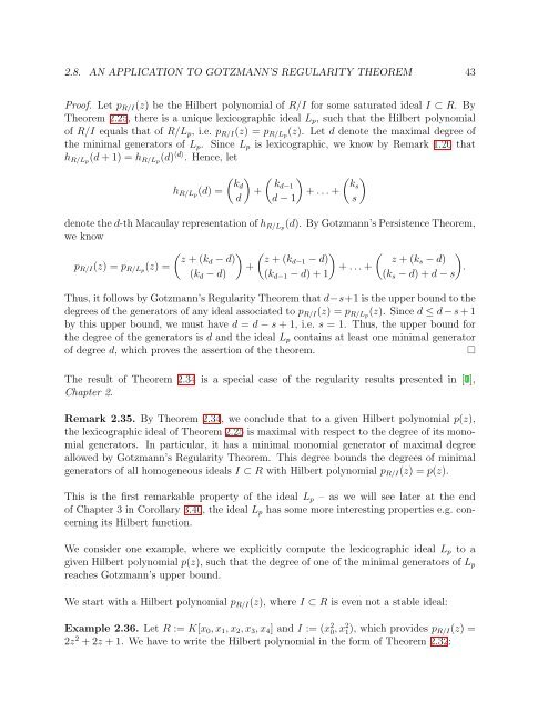 University of Paderborn Department of Mathematics Diploma Thesis ...